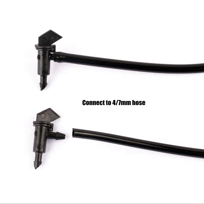 Emitator inserare D. 1/4" 4 LPH, 0.8-1.0 bar (negru)  UNITAPE 4