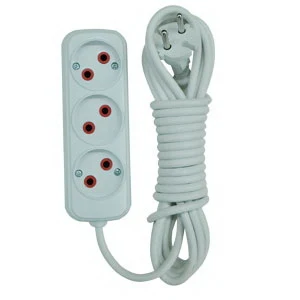 Prelungitor 3 locuri fara pamintare 10m 2x0.75 (12 buc./cutie)