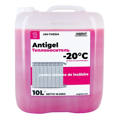 Solutie antiinghet pentru sistema de incalzire (-20°C) 10 L UNI-THERM