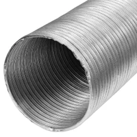 Tub ventilatie flexibil, gofrat D.100 L=3 m aluminiu  VENTS 3