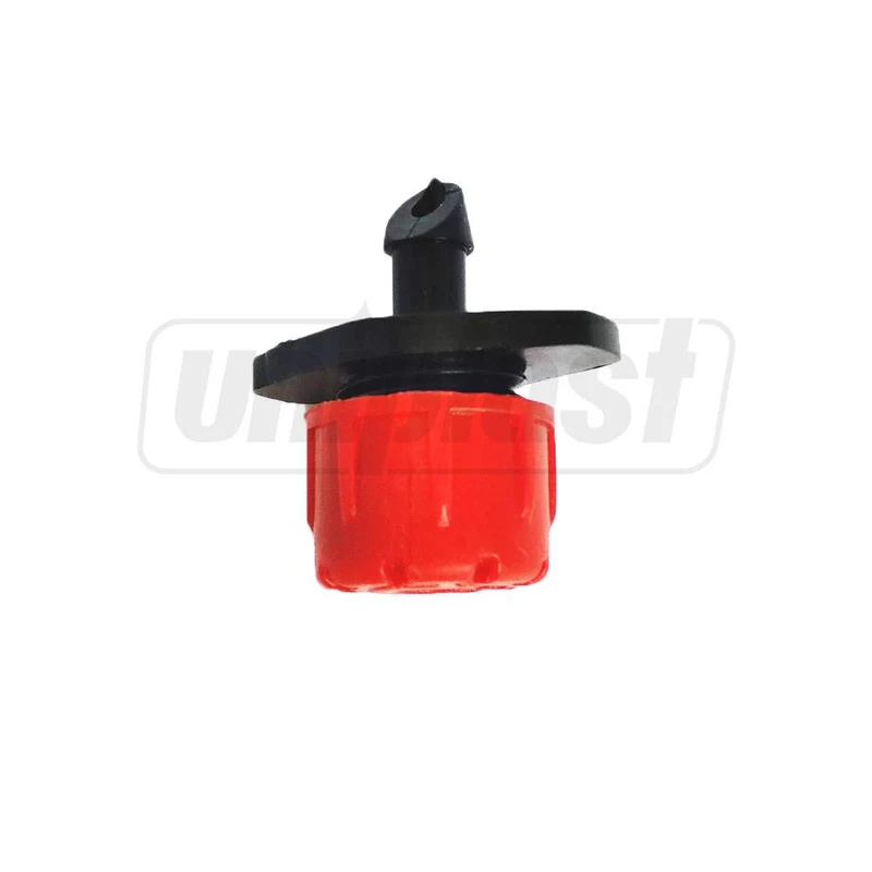 Капельница регулируемая D. 1/4" 0-70 LPH (красная)  UNITAPE 2