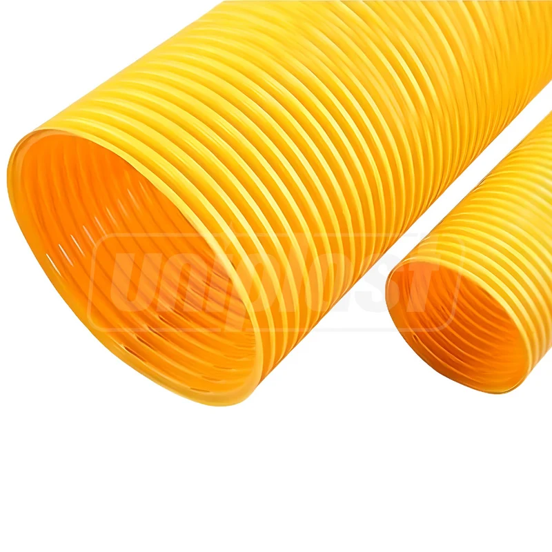 Teava corugata drenaj PVC D.200 (galben)  HAKAN +GF+ 3