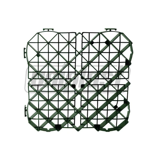 Pavaj ecologic A15 (gratar PE pentru protectia gazonului) 39.5x39.5 cm H=40 mm verde  SAB