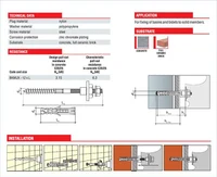 Крепление для умывальника D. 12 x 100 (комплект) (043001) 5