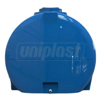 Rezervor apa 2000 L orizontal, oval (albastru) cu stut D. 1" 177x132x138 cm (D. 37 cm) 3
