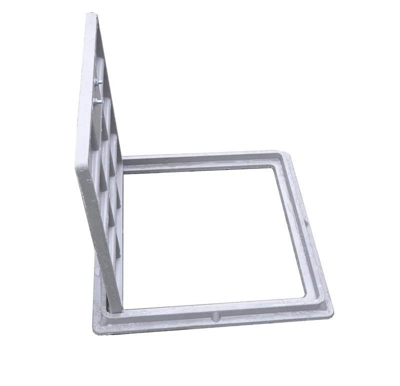 Capac canalizare compozit patrat 400x400 mm / 1 t (verde) 2