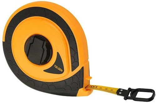 Ruleta de masurat cu fixator 20 m x 15 mm Industrial  TOLSEN