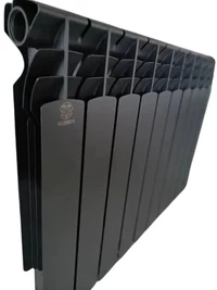 Радиатор биметаллический 555х80х80 KUBBER Black 3