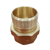 Гайка накидная D. 1.1/2" П/М бронзовая 3