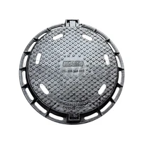 Capac ventilat din fonta D.600 EN-124 C250 37 kg N cu gauri (720x600x75 mm)