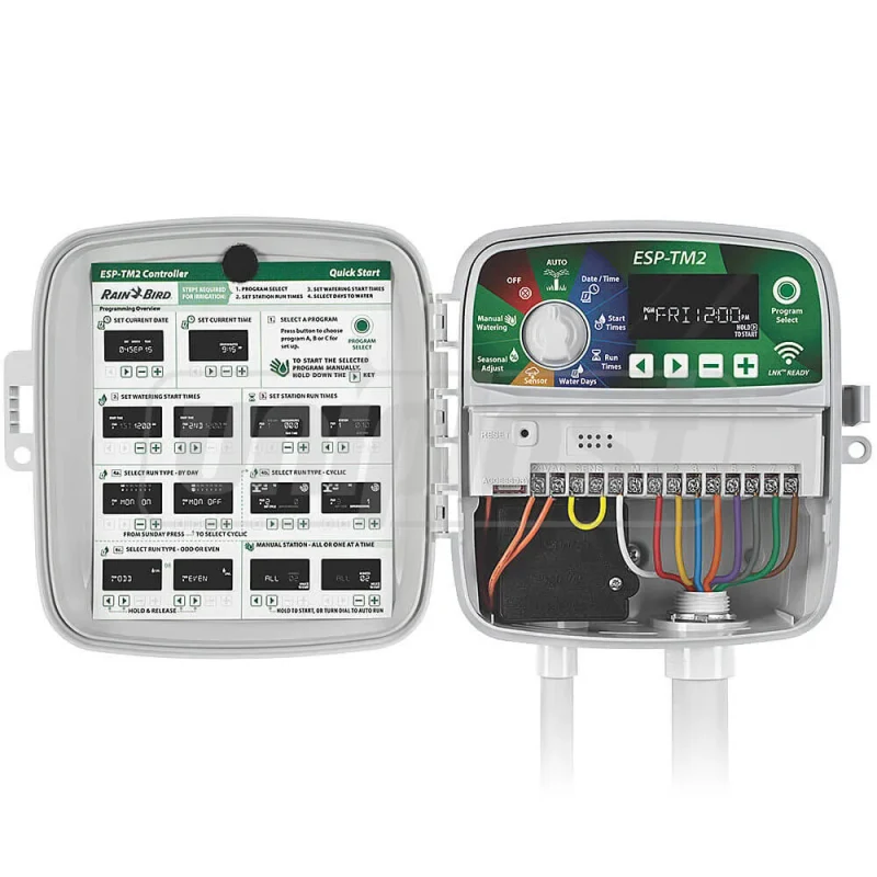 Controller irigatii 24 V, 6 zone (exterior) ESP-TM2, F54226  RAIN BIRD 3
