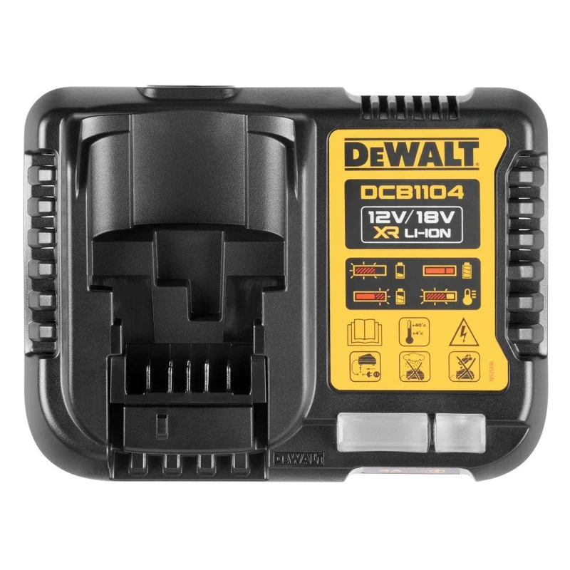 Зарядное устройство для аккумулятора DCB1104P2 Li-lon 12V/18V +2 аккумулятора Li-lon 18V 5.0Ah DEWALT 5